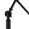 GLOBOSTAR® WYNGE 01101 Vintage Επιδαπέδιο Φωτιστικό με Ντουί 1 x E27 AC 220-240V IP20 - Μαύρο & Χρυσό - Μ95 x Π27 x Υ174cm