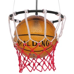 GLOBOSTAR® NBA 01027 Μοντέρνο Κρεμαστό Φωτιστικό Οροφής με Ντουί 1 x E27 AC 220-240V IP20 - Πορτοκαλί & Κόκκινο - Μ32 x Π32 x Υ5