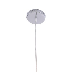 GLOBOSTAR® BAHAMAS 01369 Boho Κρεμαστό Φωτιστικό Οροφής με Ντουί 1 x E27 AC 220-240V IP20 - Καφέ - Μ60 x Π60 x Υ60cm