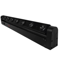 GLOBOSTAR® BAR 51132 Stage Κινούμενη Ρομποτική Κεφαλή Super Beam LED 160W 8° AC 220-240V IP20 8 x 20W CREE Chip Πολύχρωμο RGBW D