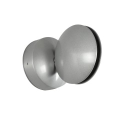 GLOBOSTAR® SEPTUM 93067 Μοντέρνο Φωτιστικό Τοίχου - Απλίκα LED 9W 1150lm 1° AC 220-240V IP44 Μπλε - CREE XPE Chip & TÜV SÜD Driv