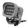 GLOBOSTAR® FLOOD-XENA 05021 Προβολέας Σποτ Wall Washer LED 24W 2400lm 10° AC 24V Αδιάβροχο IP65 RGB - Anthracite Grey - L13.5 x 
