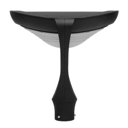 GLOBOSTAR® SQUARE 12117 Φωτιστικό Στύλου/Κολώνας Πλατείας/Πάρκου με Ασύρματο Χειριστήριο LED 25W 2500lm 120° Ενσωματωμένο Φωτοβο