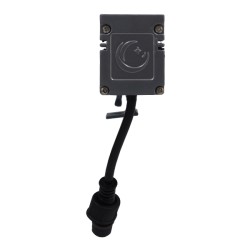 GLOBOSTAR® WASHER-MOZA 05107 Μπάρα Φωτισμού Wall Washer LED 24W 2400lm 10-30° DC 24V Αδιάβροχο IP66 RGB Dimmable - Γκρι Ανθρακί 