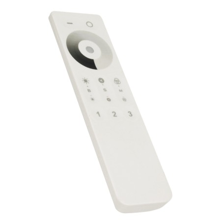GLOBOSTAR® DIMMERGROUP 73313 RF 2.4G Ασύρματο Χειριστήριο Αφής 3 Ζωνών για Dimmer 73314 DC3V 2 x AAA IP20 - RF 2.4G - Μ15 x Π4 x
