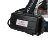 GloboStar® 79057 Φακός Κεφαλής Επαναφορτιζόμενος LED CREE XML2-T6 Chip 30 Watt 3000lm με 2 x 18650 Μπαταρίες 6000mAh Ψυχρό Λευκό