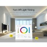 GloboStar® 73425 Mi-Light B0 LED RGBW+WW+CCT Smart Ασύρματο Χειριστήριο Αφής 2.4G RF Φορητό/Τοίχου με Μπαταρία για όλα τα Mi-Lig