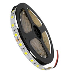 GLOBOSTAR® LUMAR 70220 Ταινία LED 14.4W/m 1440lm/m 120° DC 24V IP20 60 x SMD5050 Chip/m Ψυχρό Λευκό 6000K Dimmable - Sanan SMD C