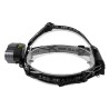 GloboStar® 79058 Φακός Κεφαλής Επαναφορτιζόμενος LED CREE XML2-T6 Chip 50 Watt 5000lm με 2 x 18650 Μπαταρίες 5200mAh Ψυχρό Λευκό