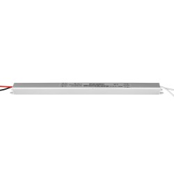GLOBOSTAR® LUMISLIM 73013 Τροφοδοτικό/Μετασχηματιστής PELV 60W 2.5A DC 24V IP20 - AC 220-240V σε DC 24V - Μ31 x Π1.8 x Υ1.8cm - 