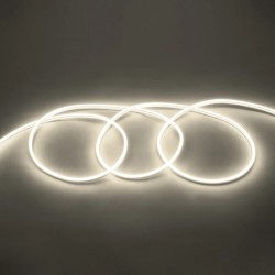 GLOBOSTAR® NEOVALE 70561 Ταινία Neon Flex LED 12W/m 960lm/m 120° DC 24V Αδιάβροχο IP65 120 x SMD2835 Chip/m Φυσικό Λευκό 4500K D
