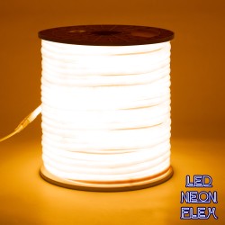 GLOBOSTAR® NEOTUBE 70596 Ταινία Neon Flex LED 12W/m 720lm/m 360° DC 220-240V Αδιάβροχο IP65 120 x SMD2835 Chip/m Ultra Θερμό Λευ