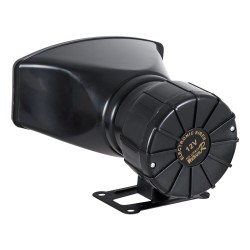 GloboStar® 85698 Τηλεβόας - Ντουντούκα - Σειρήνα - Κόρνα Αυτοκινήτου με 5 Προγράμματα Ήχητικών Εφέ Αστυνομίας - Πυροσβεστικής - 
