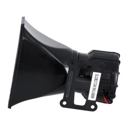 GloboStar® 85698 Τηλεβόας - Ντουντούκα - Σειρήνα - Κόρνα Αυτοκινήτου με 5 Προγράμματα Ήχητικών Εφέ Αστυνομίας - Πυροσβεστικής - 