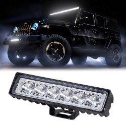 GloboStar® 85448 PRO Series Μπάρα Σήμανσης - Φώτα Ημέρας - DRL για Αυτοκίνητα & Φορτηγά LED CREE XBD 18W 1800lm DC 10-30V Αδιάβρ