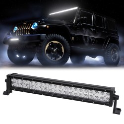 GloboStar® 85462 PRO Series Μπάρα Ίσια - Straight για Αυτοκίνητα & Φορτηγά LED CREE XBD 120W 12000lm DC 10-30V Αδιάβροχη IP65 Ψυ