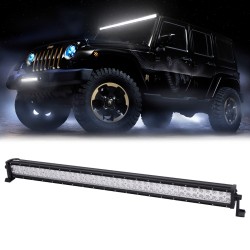 GloboStar® 85464 PRO Series Μπάρα Ίσια - Straight για Αυτοκίνητα & Φορτηγά LED CREE XBD 240W 24000lm DC 10-30V Αδιάβροχη IP65 Ψυ