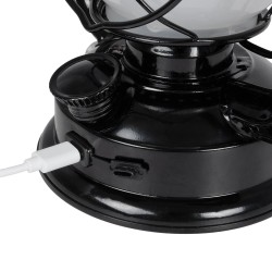 GLOBOSTAR® FIREWATCH 76546 Διακοσμητικό Φαναράκι LED 10W 500lm 360° Επαναφορτιζόμενο DC 5V με Μπαταρίες 2x18650 IP20 Ultra Θερμό