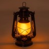 GLOBOSTAR® FIREWATCH 76546 Διακοσμητικό Φαναράκι LED 10W 500lm 360° Επαναφορτιζόμενο DC 5V με Μπαταρίες 2x18650 IP20 Ultra Θερμό