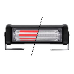 GloboStar® 85029 PRO Series ΣΕΤ 2 x Μπάρες Σήμανσης Οχήματος Αστυνομίας για Αυτοκίνητα & Φορτηγά 13 Προγραμμάτων Φωτισμού LED CR