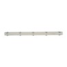 GLOBOSTAR® VIGAS 90612 Γραμμικό Βιομηχανικό Φωτιστικό Σκαφάκι Tri-Proof με Μεταλλικά Clips για 1 x Λάμπα T8 G13 120cm Τύπου Φθορ