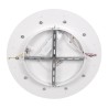 GLOBOSTAR® ARIANA 61035 Μοντέρνο Φωτιστικό Οροφής LED 55W 6376lm 120° AC 220-240V IP20 Ρυθμιζόμενο Λευκό CCT με Χειριστήριο από 