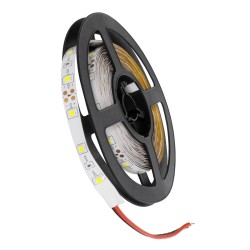 GLOBOSTAR® AVILA 90590 Ταινία LED 4.8W/m 300lm/m 120° DC 12V IP20 60 x SMD3528 Chip/m Ψυχρό Λευκό 6000K Dimmable - Sanan SMD Chi