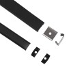 GLOBOSTAR® ALP-LINEAR SURFABO 70806-1M Επιφανειακό Προφίλ Αλουμινίου με Μαύρο Φιμέ Πατητό Κάλυμμα για Ταινίες LED IP20 - Μαύρο -