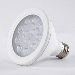 GLOBOSTAR® SPOTPAR 60085 Σποτ E27 PAR30 LED 12W 1164lm 36° AC 220-240V IP20 Φυσικό Λευκό 4500K - Μ9.5 x Π9.5 x Υ9.5cm - 3 Χρόνια
