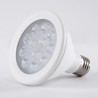 GLOBOSTAR® SPOTPAR 60084 Σποτ E27 PAR30 LED 12W 1200lm 36° AC 220-240V IP20 Ψυχρό Λευκό 6000K - Μ9.5 x Π9.5 x Υ9.5cm - 3 Χρόνια 