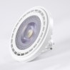 GLOBOSTAR® BEAMAR 60126 Σποτ GU10 AR111 LED 15W 1500lm 12° AC 220-240V IP20 Ψυχρό Λευκό 6000K - Μ11 x Π11 x Υ6.6cm - 3 Χρόνια Εγ