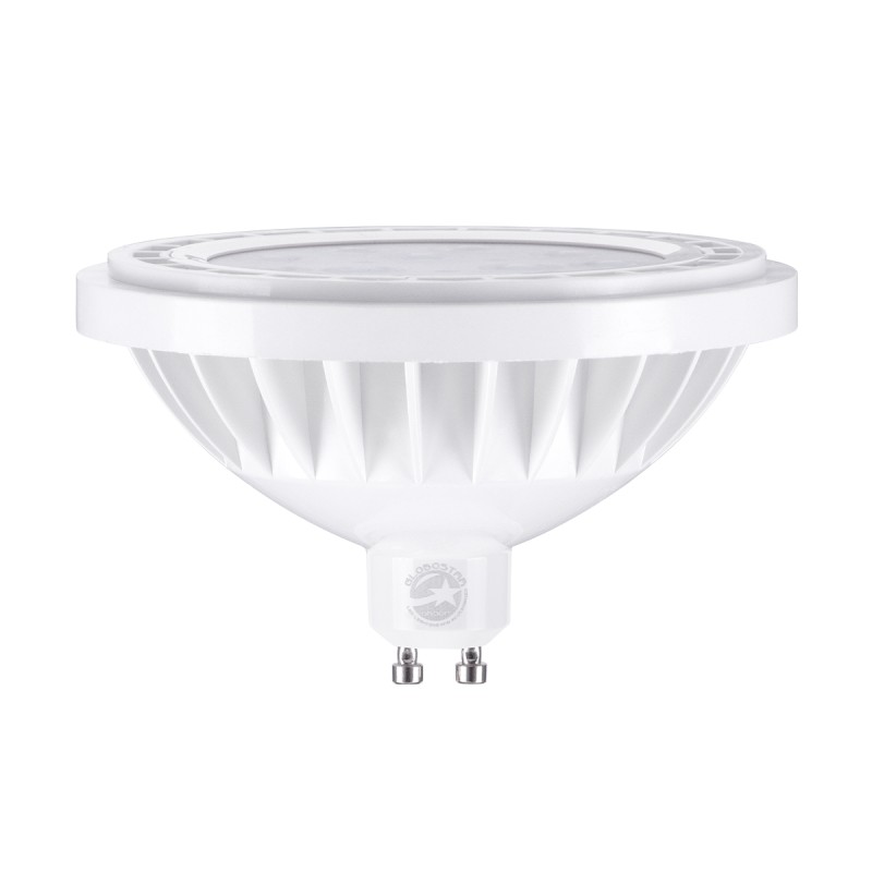 GLOBOSTAR® SPOTAR 60123 Σποτ GU10 AR111 LED 12W 1200lm 36° AC 220-240V IP20 Ψυχρό Λευκό 6000K - Μ11 x Π11 x Υ6.6cm - 3 Χρόνια Εγ