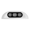 GLOBOSTAR® STEPLUNA 90621 Φωτιστικό Σκαλοπατιού / Διαδρόμου LED 6W 510lm 10° DC 24V Αδιάβροχο IP65 Πολύχρωμο RGB Dimmable DMX512