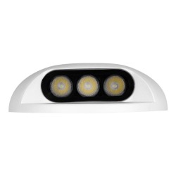 GLOBOSTAR® STEPLUNA 90620 Φωτιστικό Σκαλοπατιού / Διαδρόμου LED 3W 345lm 10° DC 24V Αδιάβροχο IP65 Φυσικό Λευκό 4500K Dimmable -
