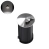 GLOBOSTAR® UNDERGROUNDRENA 90661 Χωνευτό Αρχιτεκτονικο Φωτιστικό Σποτ Δαπέδου LED 1W 115lm 30° DC 24V Αδιάβροχο IP68 Φυσικό Λευκ