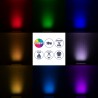 GLOBOSTAR® WASHERMARGO 90177 Μπάρα Φωτισμού Wall Washer LED 18W 1530lm 30° DC 24V Αδιάβροχο IP65 Πολύχρωμο RGBW Dimmable DMX512 