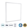 GLOBOSTAR® FRAMELIN 60368 Χωνευτό Panel Οροφής 60x60 LED 48W 5760lm 120° CRI≥85Ra UGR 19 AC 220-240V IP20 Ψυχρό Λευκό 6000K - Lu