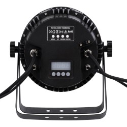 GloboStar® 51119 TYPHON Επαγγελματική Κεφαλή PAR DMX512 200W AC 220V-240V - SPOT - 15° OSRAM LED Αδιάβροχη IP65 - CCT Θερμό Λευκ