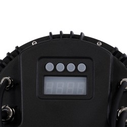GloboStar® 51119 TYPHON Επαγγελματική Κεφαλή PAR DMX512 200W AC 220V-240V - SPOT - 15° OSRAM LED Αδιάβροχη IP65 - CCT Θερμό Λευκ