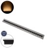 GLOBOSTAR® UNDERGROUNDREMVI 90194 Χωνευτή Μπάρα Φωτισμού Wall Washer LED 24W 2640lm 10° DC 24V Αδιάβροχο IP68 Θερμό Λευκό 2700K 
