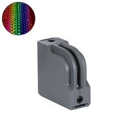 GLOBOSTAR® WINDOWCORNA 90116 Γωνιακό Φωτιστικό Ανάδειξης Παραθύρων LED 6W 480lm 3°x172° DC 24V Αδιάβροχο IP65 Πολύχρωμο RGB Dimm