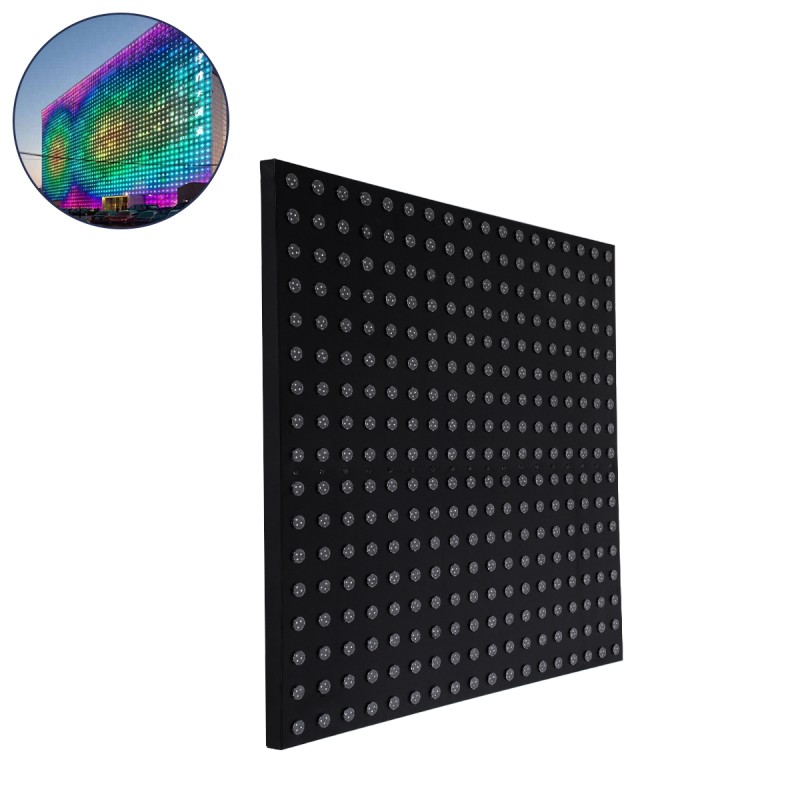 GloboStar® 90118 Digital Pixel Addressable Facade Panel - Ψηφιακό Πάνελ Πρόσοψης Κτιρίων LED SMD 3535 225W/m2 300LED/m2 300PIXEL