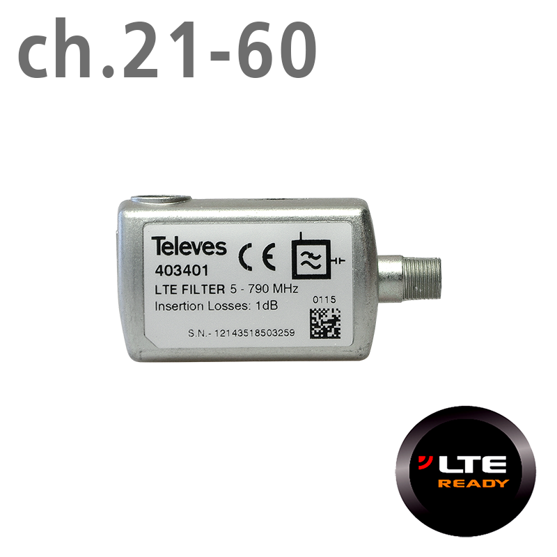403401 ΦΙΛΤΡΟ LTE (ch.21-60) F