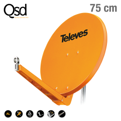 7902 ΚΑΤΟΠΤΡΟ QSD 75 ALU πορτοκαλί