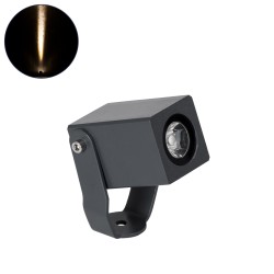GLOBOSTAR® TREEMARO 90472 Φωτιστικό Σποτ για Φυτά - Δέντρα LED 3W 330lm 8° DC 24V Αδιάβροχο IP67 Θερμό Λευκό 2700K Dimmable - Br