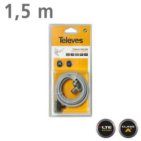 431001 TV 1,5m M/F Γκρί LTE