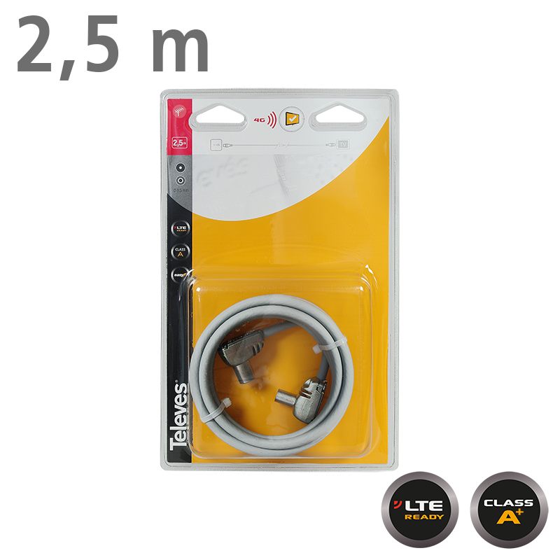 431002 TV 2,5m M/F Γκρί LTE