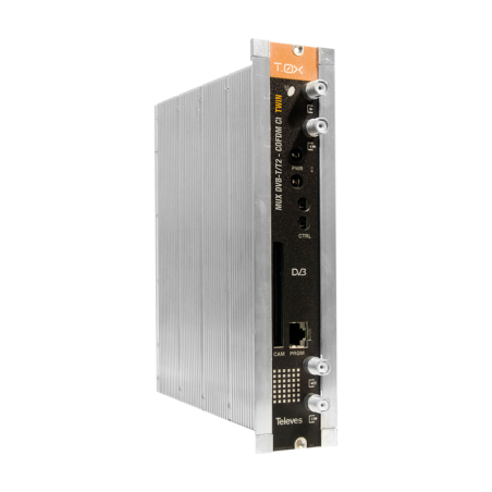 565101 T.0X DVB-T/T2-COFDM CI TWIN MUX REGENERATOR