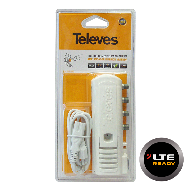 552240 ΕΝΙΣΧΥΤΗΣ ΓΡΑΜΜΗΣ ''F'' 47-790MHz 2 Out LTE