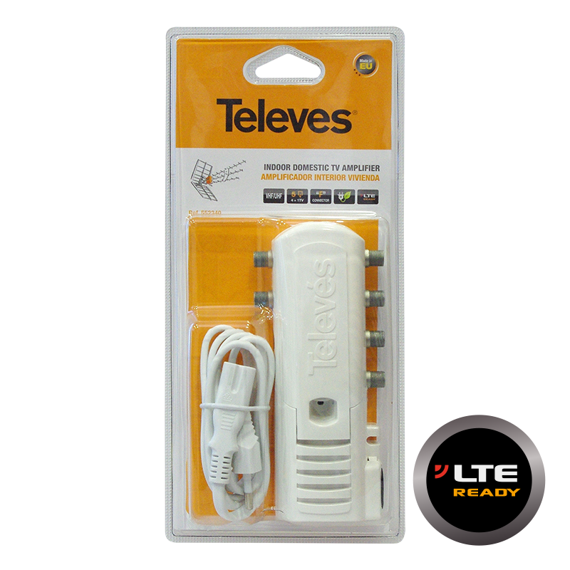 552340 ΕΝΙΣΧΥΤΗΣ ΓΡΑΜΜΗΣ ''F'' 47-790MHz 4 Out LTE